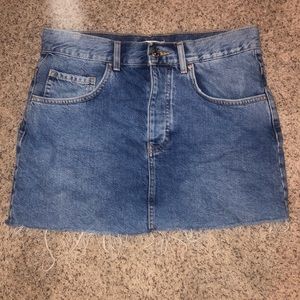 jean skirt